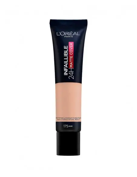 MAQUILLAJE INFALIBLE 24H FLUIDO MATTE COVER L'ORÉAL Rostro