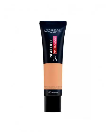 MAQUILLAJE INFALIBLE 24H FLUIDO MATTE COVER L'ORÉAL Rostro