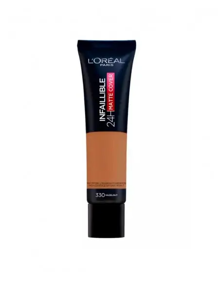 MAQUILLAJE INFALIBLE 24H FLUIDO MATTE COVER L'ORÉAL Rostro