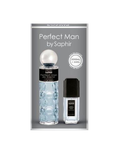 DUPLO MAN EDT 200 ML PERFECT MAN + MINI 30 ML SAPHIR Hombre