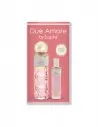 DUPLO WOM EDT 200 ML DUE AMORE + MINI 30 ML SAPHIR Mujer