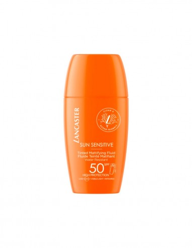 Sol Sensitive Tinted Mattifying Fluid SPF50  Maquillaje