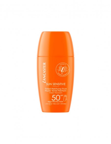 Sol Sensitive Tinted Mattifying Fluid SPF50  Maquillaje