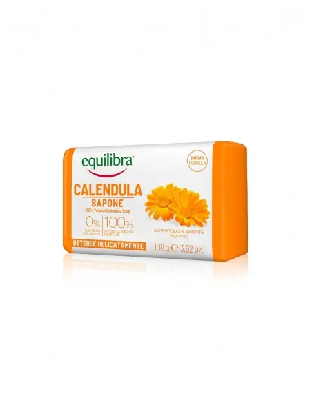 Calendula Aceite de Oliva 100% Vegetal Jabón EQUILIBRA Baño