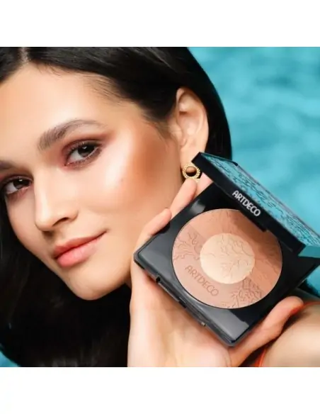 Polvo compacto Bronzing Powder -Ed.Limitada- ARTDECO Rostro