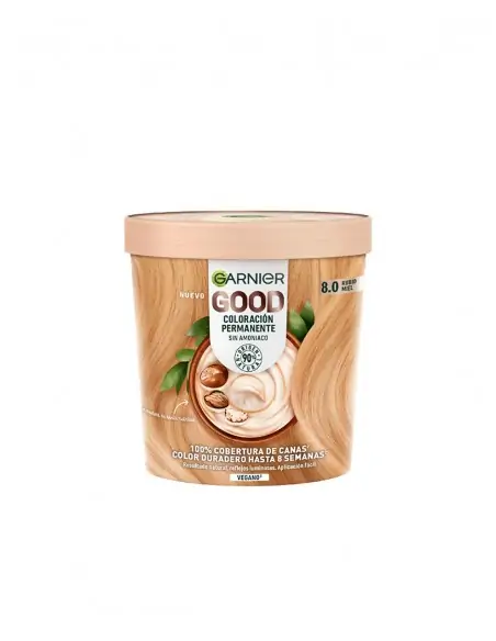 GOOD Permanent Hair Dye, 8.0 Honey Blonde GARNIER Coloracion