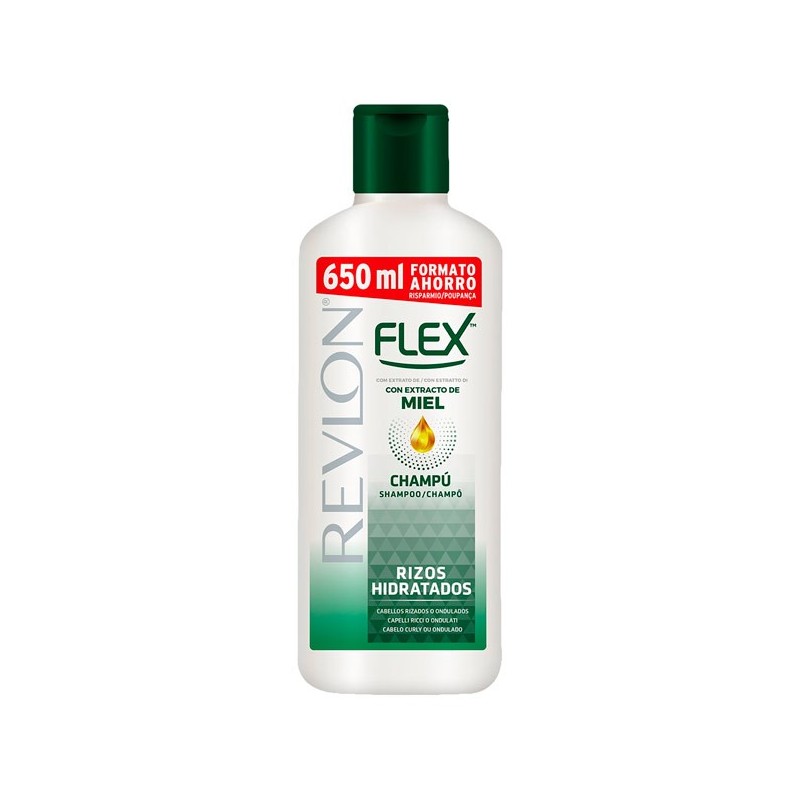 Flex Miel Rizos Hidratados 650Ml REVLON Champús