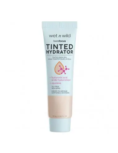 Tinted Hydrator Bare Focus Base de Maquillaje Fair-Cremas BB y CC