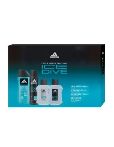 Ice Dive edt 100 ml+deo 150 ml+gel 250 ml+aftershave 100 ml+ Cupón 10€-Cos i bany