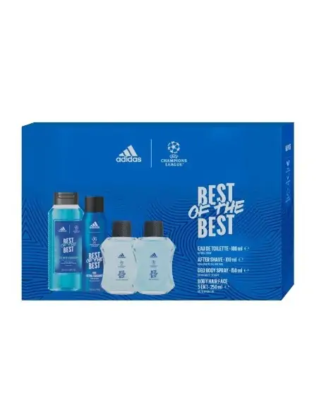 Uefa EDT 100ml Vap + Gel Champú 250ml + Deo Anti Transp 150ml +