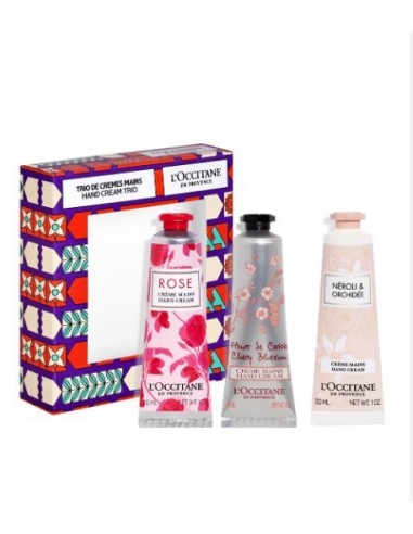 Trio Manos CB 30Ml+Rose 30Ml+N.O 30Ml Estuche L'OCCITANE EN