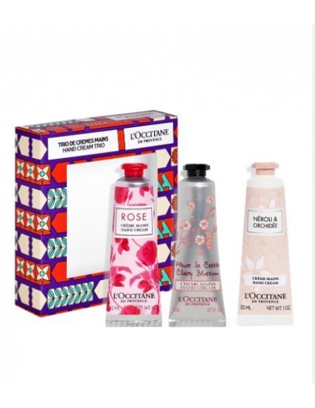 Trio Manos CB 30Ml+Rose 30Ml+N.O 30Ml Estuche L'OCCITANE EN