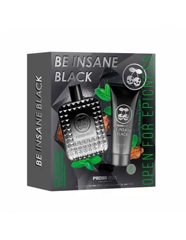 Insane black him edt 100 ml + aftershave 75 ml estuche-Estoigs de perfums masculins