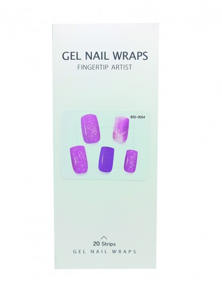 Uñas vinílicas gel malva ESSENTIAL BEAUTY Maquillaje