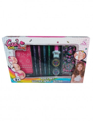 Estuche art glitter tattoo ESSENTIAL BEAUTY Infantil