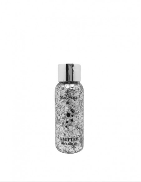 Glitter en gel plateado ESSENTIAL BEAUTY Accesorios