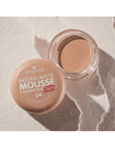 Base Natural Matte Mousse Foundation 04 ESSENCE Rostro