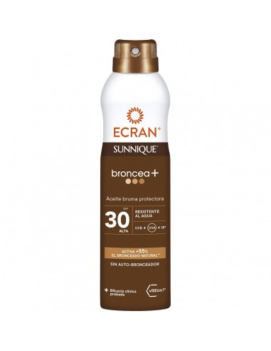 Protector solar. Aceite broncea+ bruma SPF30 AFTERSUN ECRAN