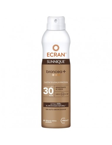 Protector solar. Bruma leche protectora broncea+ SPF30 AFTERSUN