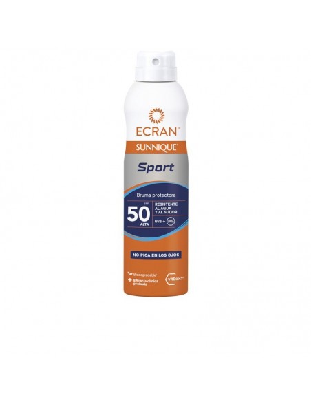 Protector solar. Bruma protectora Sport SPF50