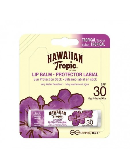 Hawaiian Tropic Bálsamo Labial en Stick SPF 30 - Protección e