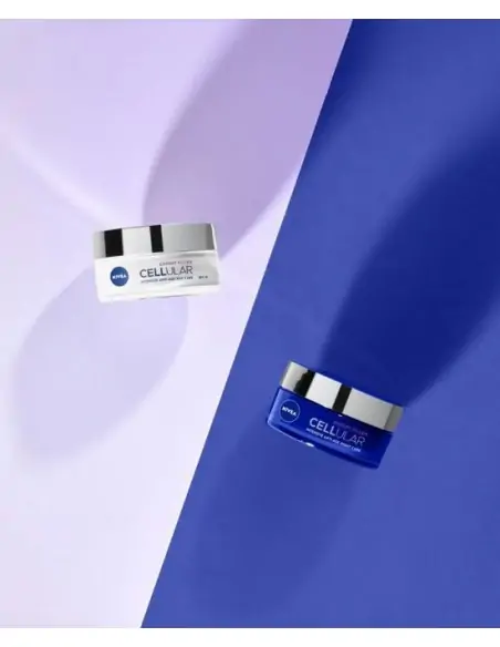 Crema de Noche Cellular Expert NIVEA Antiarrugas y Antiedad