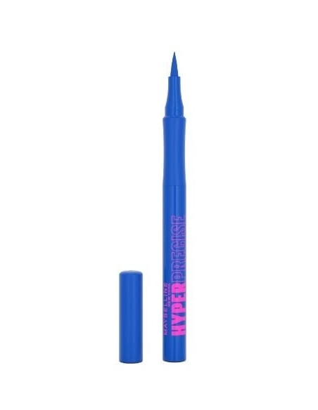 Eyeliner Líquido Hyper Precise Parrot Blue MAYBELLINE Ojos