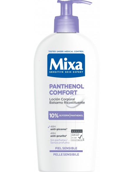 Locion Corporal Panthenol para Piel Sensible