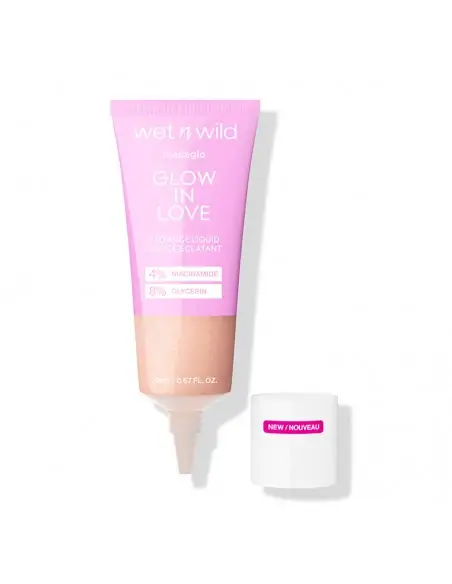 Iluminador Mega Go Glow in Love Radiance WET N WILD Rostro