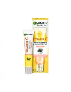 Vitamina C fluido diario glow SPF50+