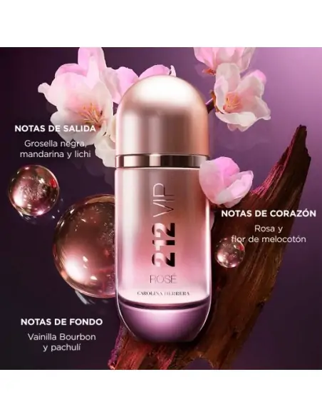 212 VIP Rosé EdP Vaporizador Para Mujer