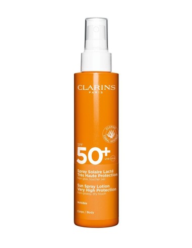 Esprai solar lacti alta protecció SPF +50