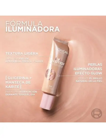 Lumi Glotion Natural Glow L'ORÉAL Rostro