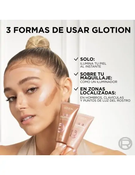 Lumi Glotion Natural Glow L'ORÉAL Rostro