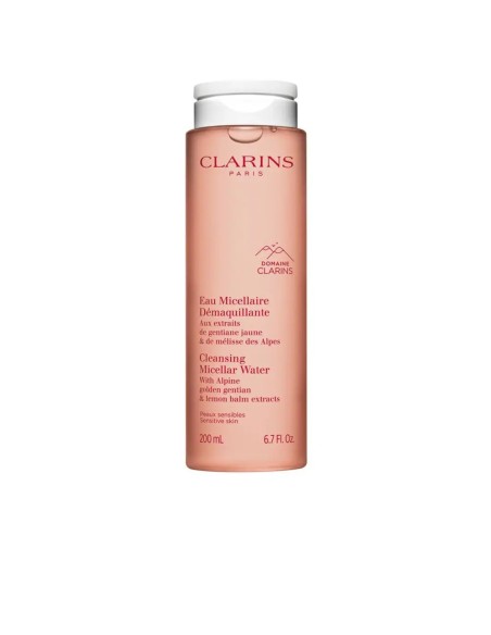 Agua Micelar Desmaquillante para Piel Sensible CLARINS Limpieza