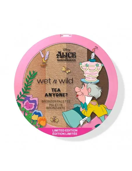 Alice in wonderland. Bronzer palette WET N WILD Rostro