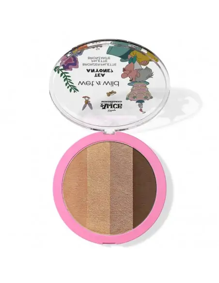 Alice in wonderland. Bronzer palette WET N WILD Rostro