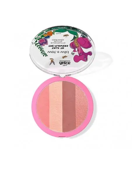 Alice in wonderland. Blush palette WET N WILD Rostro