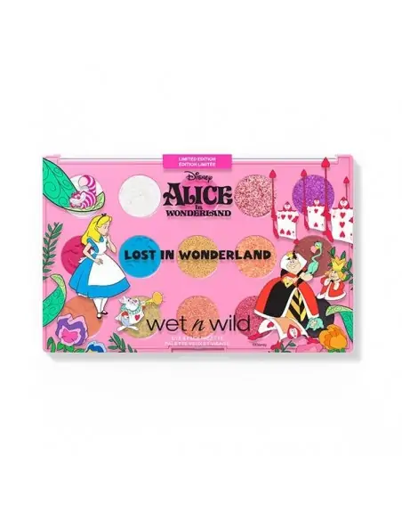 Alice in wonderland. Eye & face palette WET N WILD Ojos