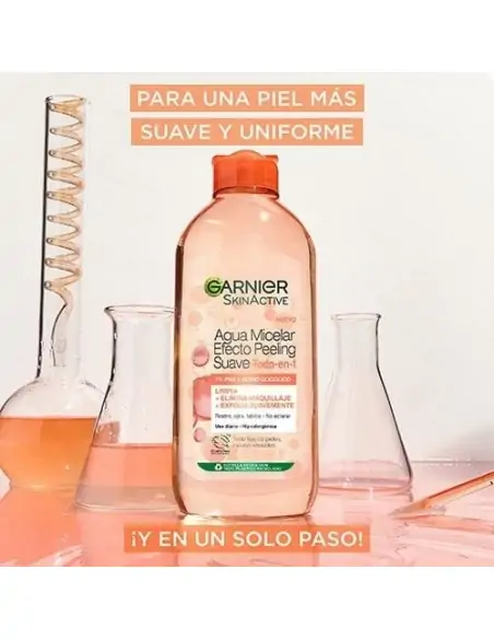 Desmaquillante agua micelar Peeling. 