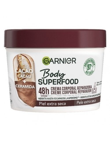 Body Superfood Cocoa. Piel muy seca GARNIER Hidratantes y