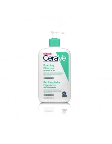 CERAVE LIMPIADOR ESPUMOSO GEL-Desmaquillante