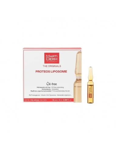 MARTIDERM PROTEOS LIPOSOME 10 AMPOLLAS-Tratamiento hidratante de Día