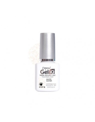 DEPEND GEL IQ ESMALTE PERMANENTE WHITE WATER  Uñas