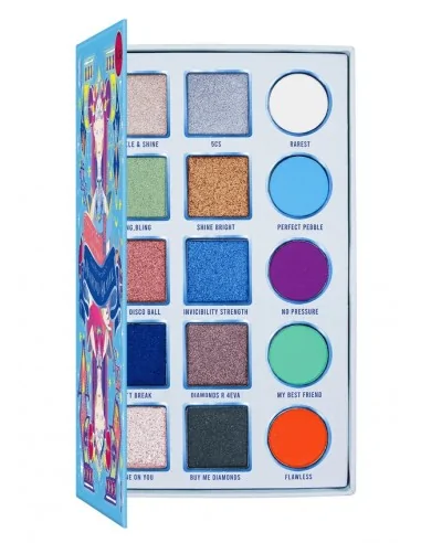 Paleta Sombras 15 Colores House of Queens Diamond Dealer-Sombras de Ojos