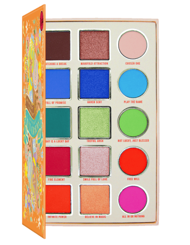 Paleta Sombras 15 Colores House of Queens Luxy Charms J.Cat