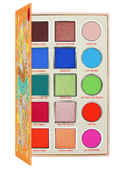 Paleta Sombras 15 Colores House of Queens Luxy Charms J.Cat