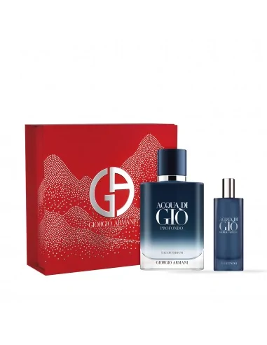 Acqua Di Gio Homme Profondo Set-Estuches de hombre