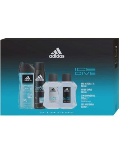 Ice Dive EDT 100+deo spray 150+gel 250+aftershave 100