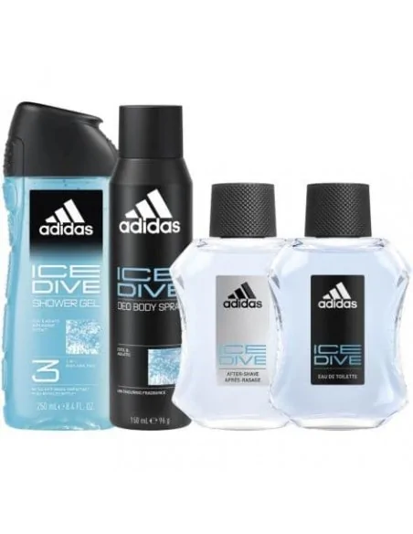 Ice Dive EDT 100+deo spray 150+gel 250+aftershave 100 ADIDAS 